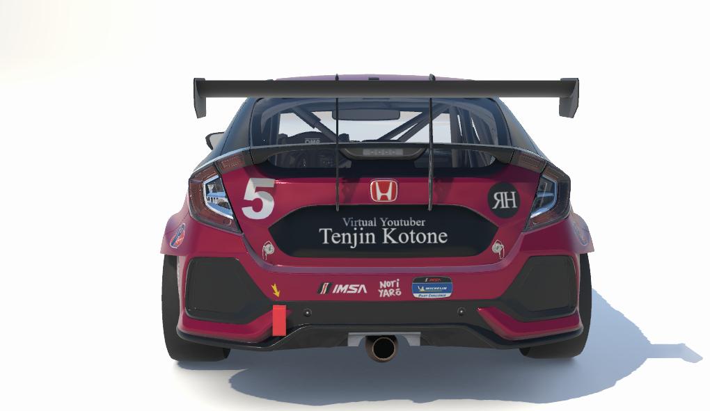 Preview of Tenjin Kotone - Honda Civic Type R [Itasha] by Mitchell Hooi