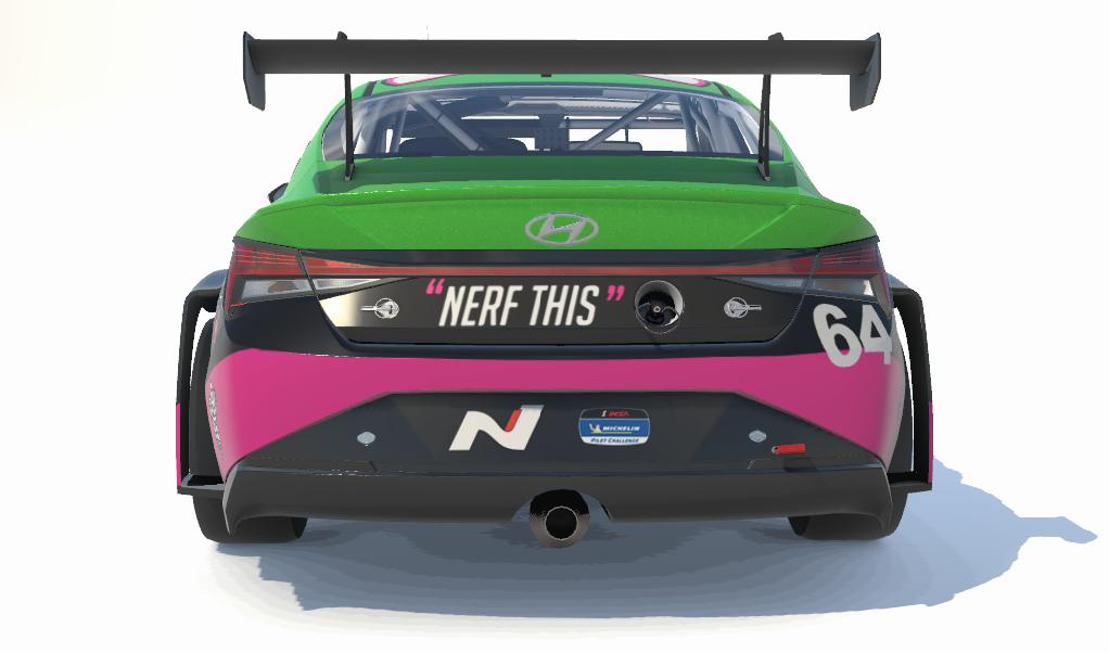 Preview of Overwatch D.Va Nano Cola Hyundai Elantra TCR by Brandon Dollar