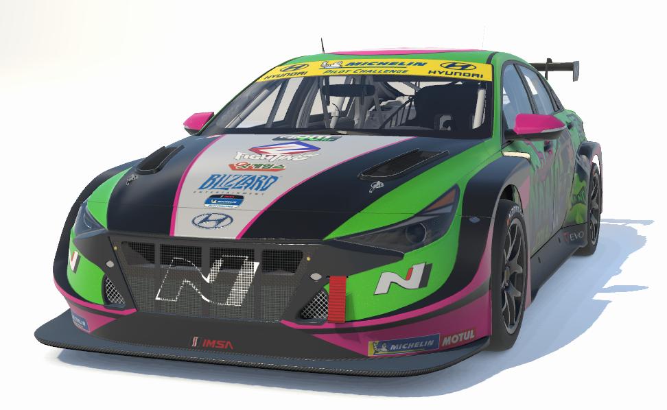 Preview of Overwatch D.Va Nano Cola Hyundai Elantra TCR by Brandon Dollar