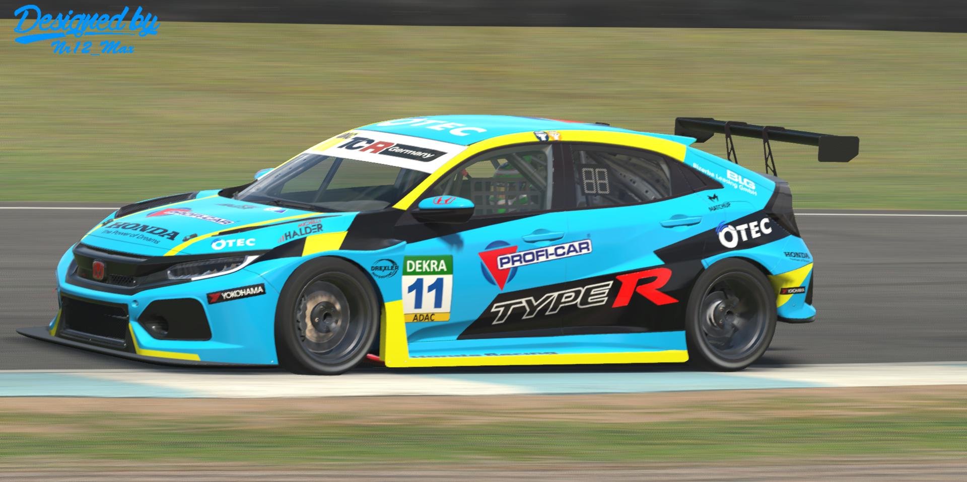Preview of Honda Civic Type R I ADAC TCR GERMANY I Michelle Halder I Profi-Car Team Halder by Max G&uuml;nther2