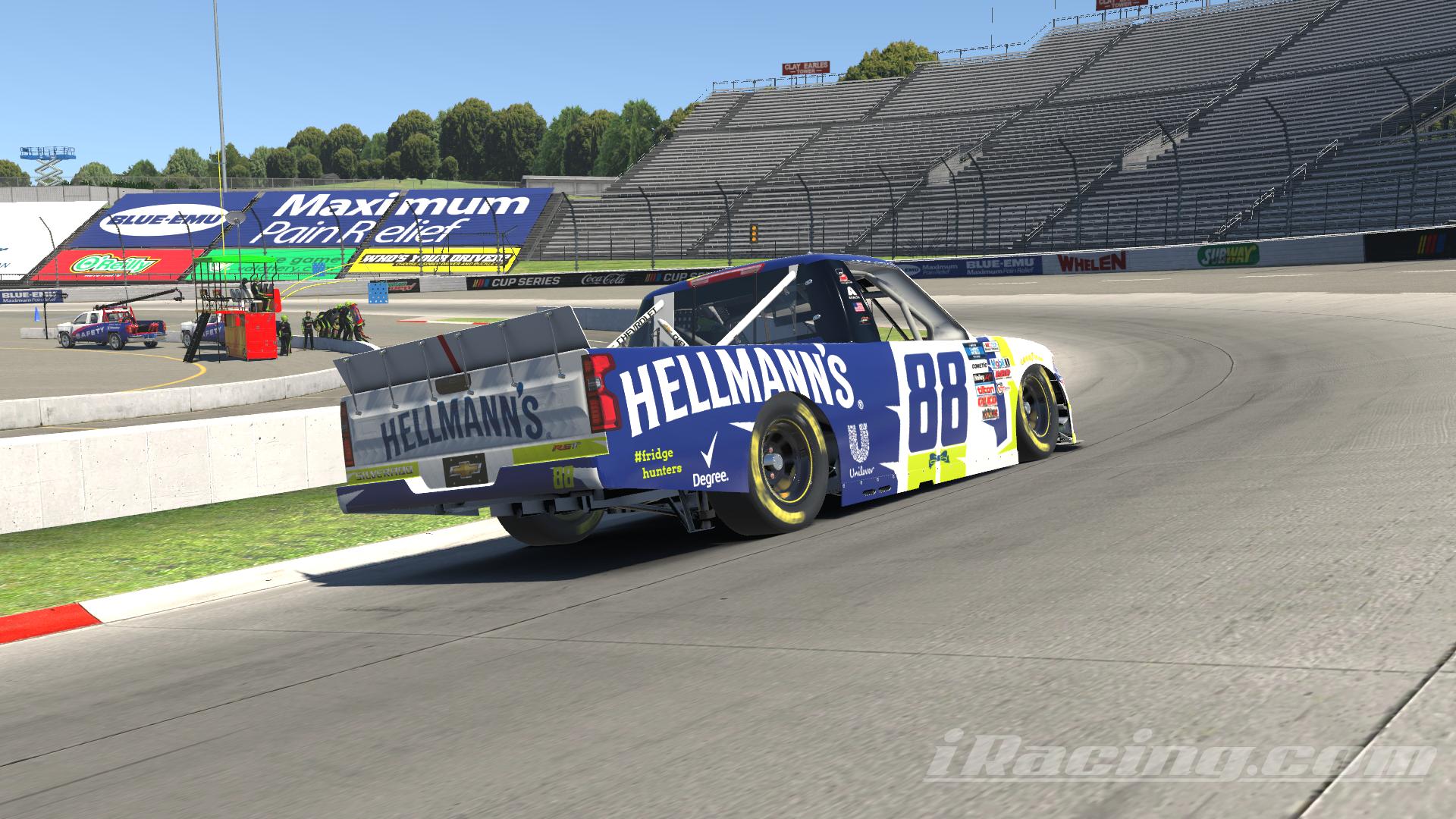 Preview of Dale Earnhardt Jr. 2022 Hellmanns Silverado Custom #88 by Travis S.