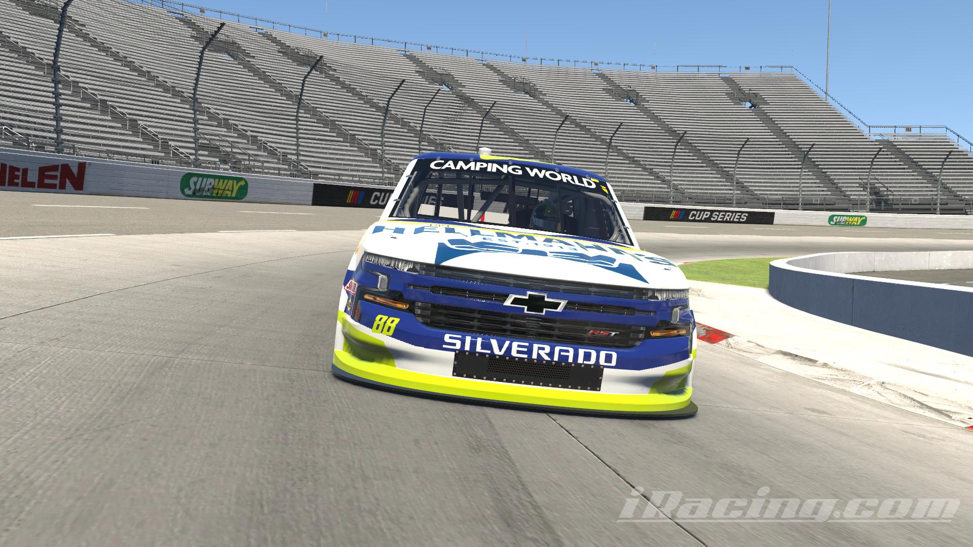 Preview of Dale Earnhardt Jr. 2022 Hellmanns Silverado Custom #88 by Travis S.