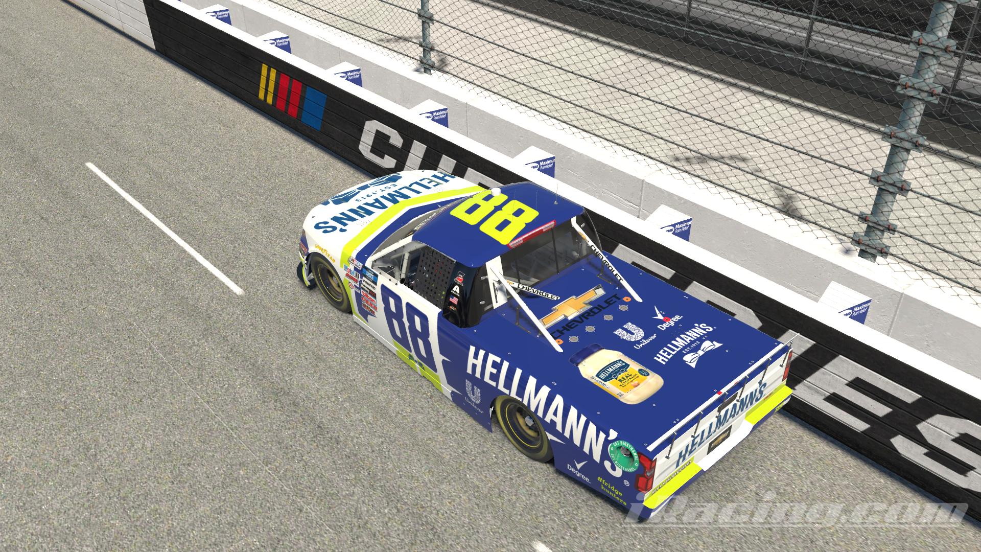 Preview of Dale Earnhardt Jr. 2022 Hellmanns Silverado Custom #88 by Travis S.