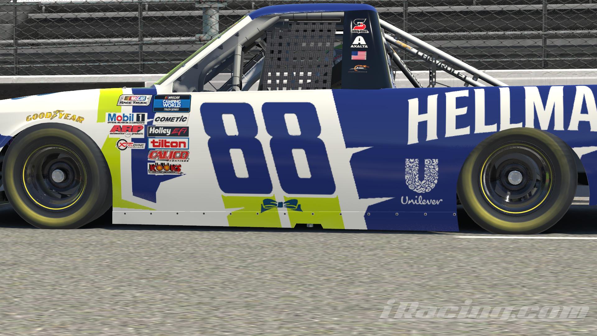 Preview of Dale Earnhardt Jr. 2022 Hellmanns Silverado Custom #88 by Travis S.