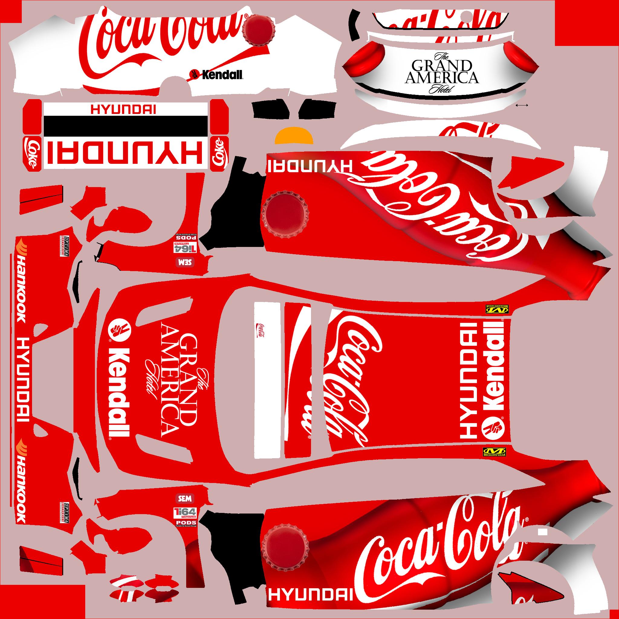 Preview of Hyundai Elantra TCR Coca Cola by Clyde Coman