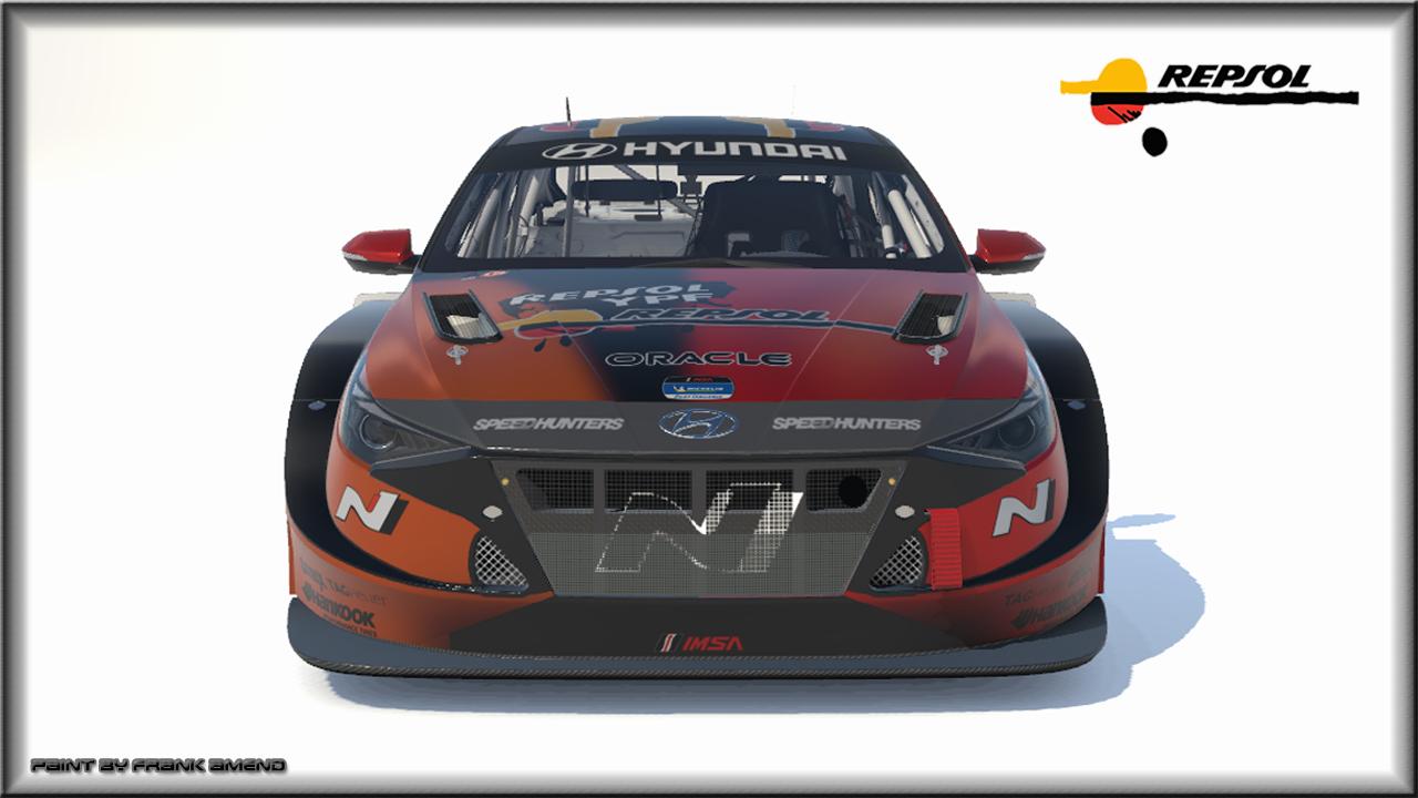 Preview of Hyundai Elantra N TC Repsol Black by Frank Amend