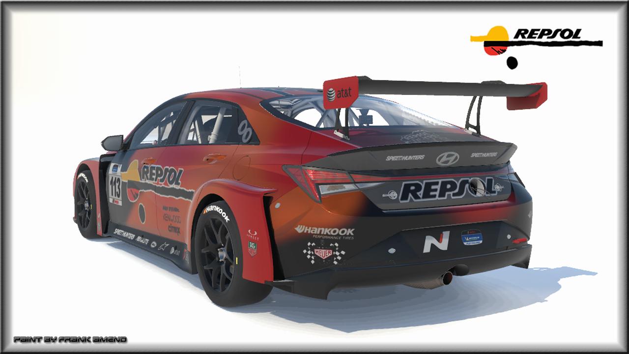 Preview of Hyundai Elantra N TC Repsol Black by Frank Amend