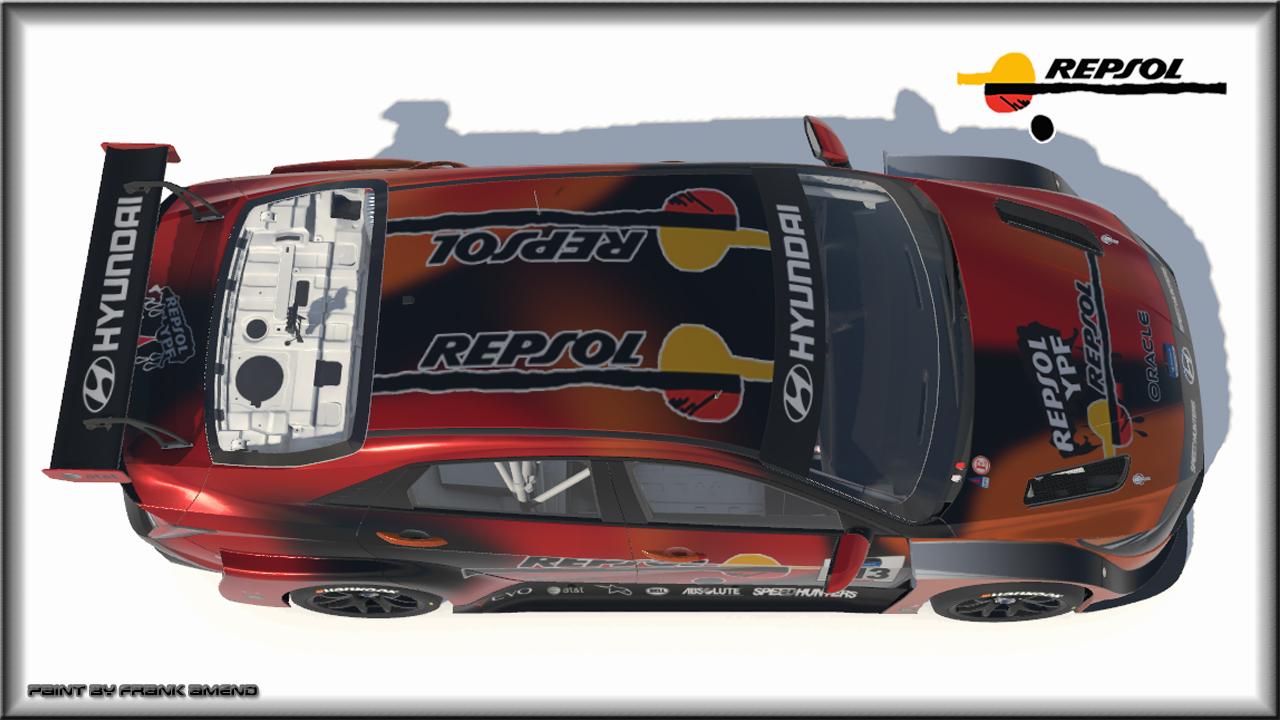 Preview of Hyundai Elantra N TC Repsol Black by Frank Amend