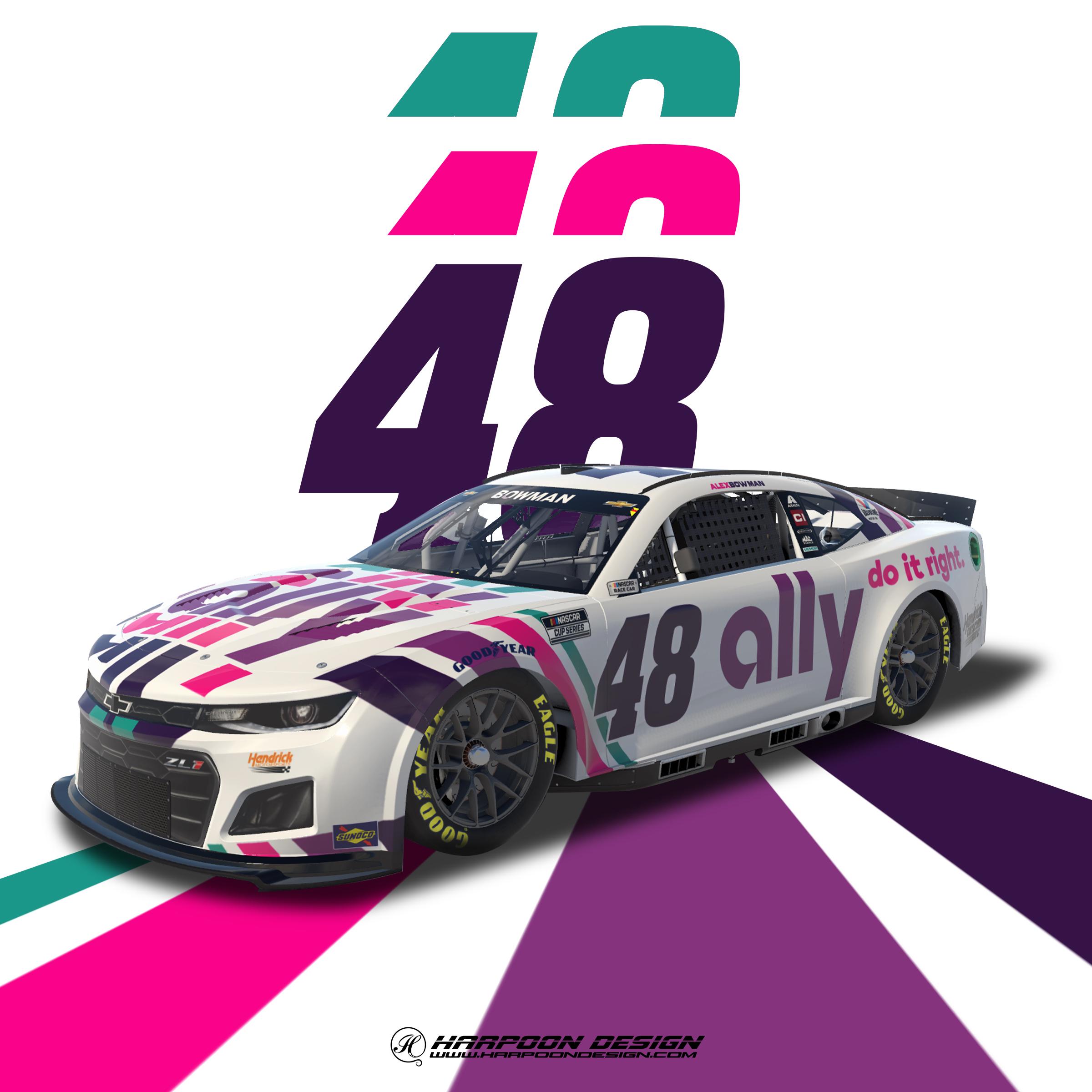 Preview of 2022 Alex Bowman Ally Bank Camaro No Num by Brantley Roden