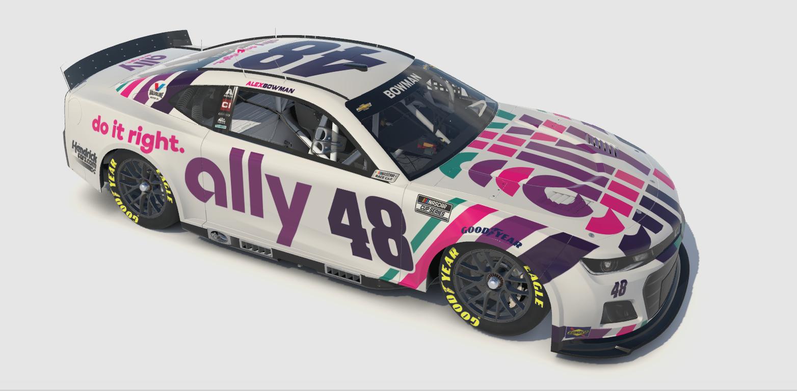 Preview of 2022 Alex Bowman Ally Bank Camaro No Num by Brantley Roden