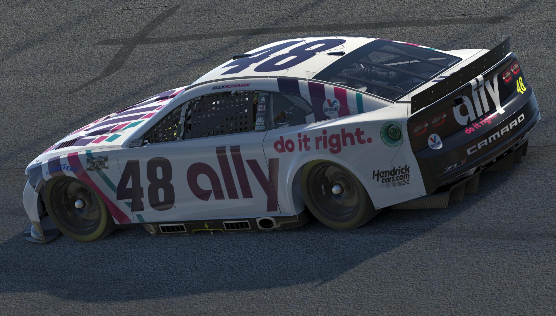 Preview of Alex Bowman 2022 ally 2022 Chevrolet Camaro ZL1 Gen 7 by Nicholas Doucette