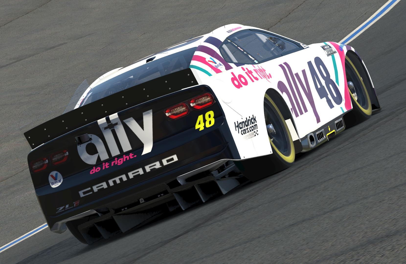 Preview of Alex Bowman 2022 ally 2022 Chevrolet Camaro ZL1 Gen 7 by Nicholas Doucette