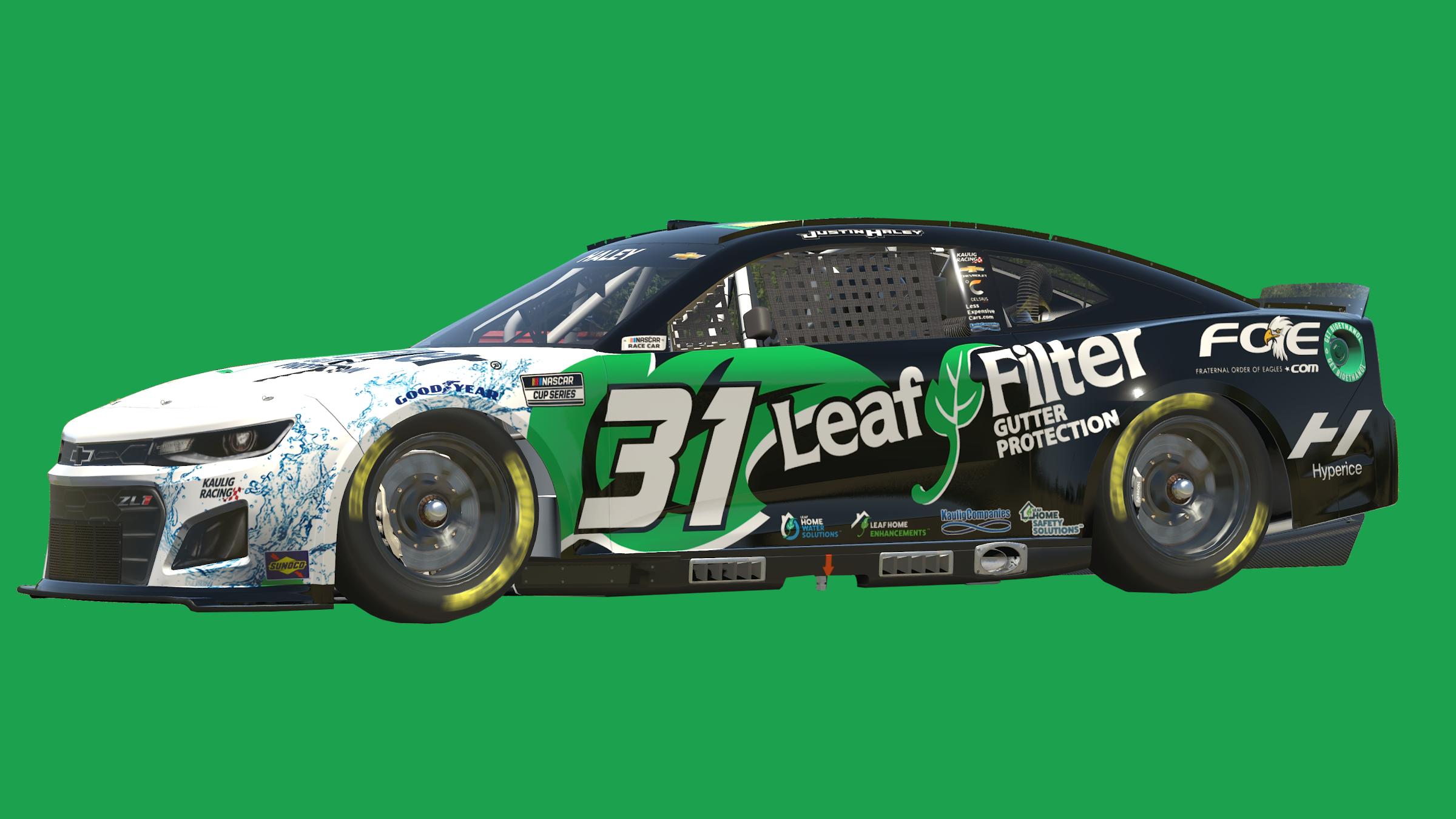 Preview of 2022 #31 LeafFilter Chevrolet Camaro Concept by Mirabella Viscalli