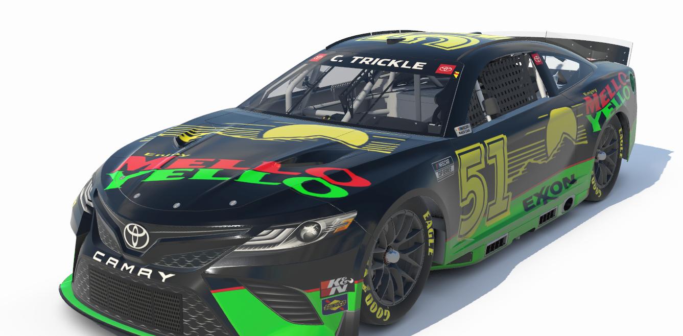 Preview of Mello Yello Next Gen Toyota Camry: Cole Trickle Throwback by Gary G.
