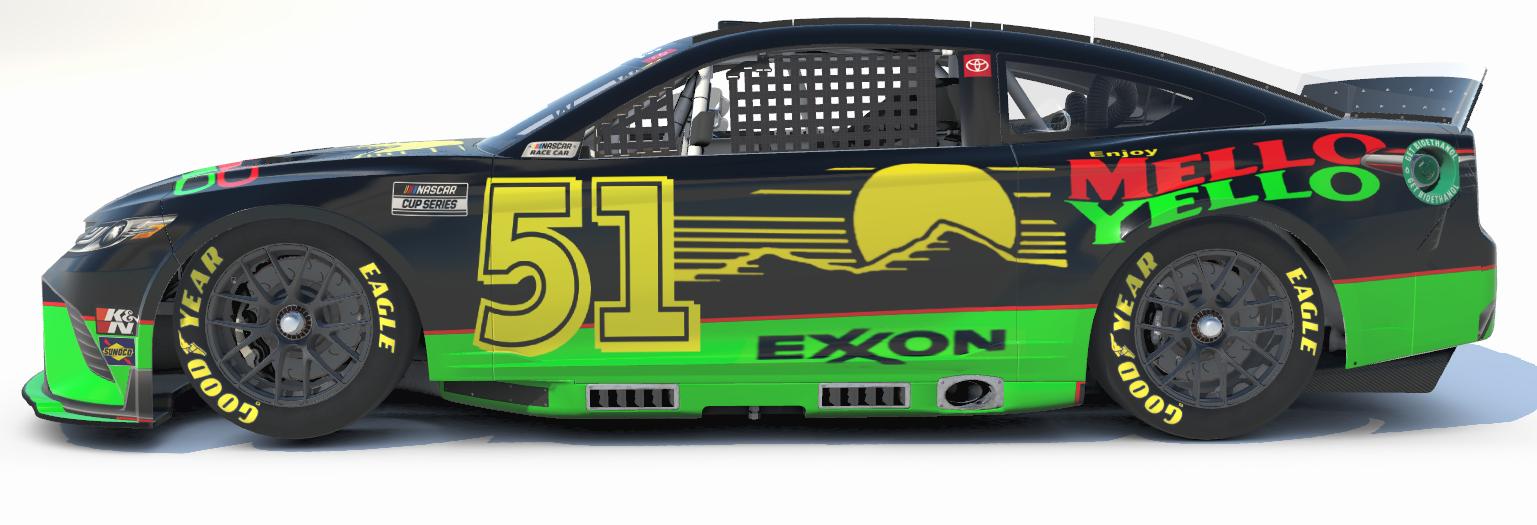 Preview of Mello Yello Next Gen Toyota Camry: Cole Trickle Throwback by Gary G.