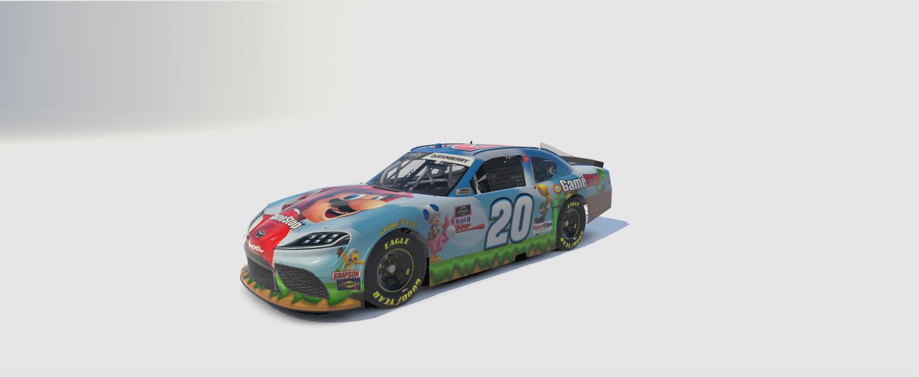 Preview of Super Mario Gamestop (Custom Number) by Landon Quesinberry