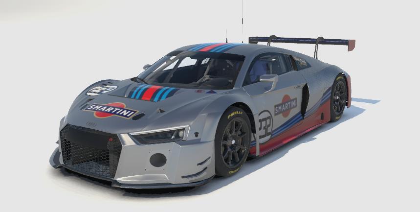 Smartini Racing - Audi GT3 - Silver by Ben C. - Trading Paints