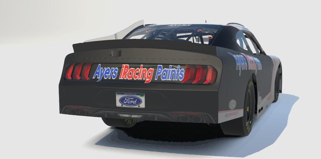 Preview of Connor Truman Ayers Iracing Paints Xfinity Mustang by Steven Ayers Jr