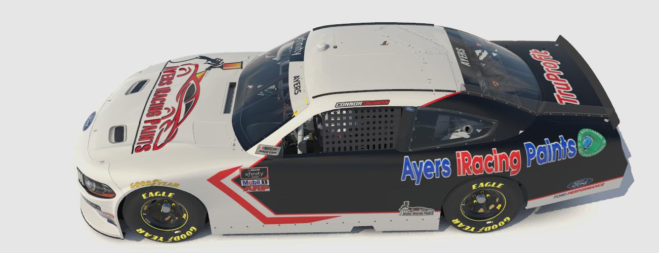 Preview of Connor Truman Ayers Iracing Paints Xfinity Mustang by Steven Ayers Jr