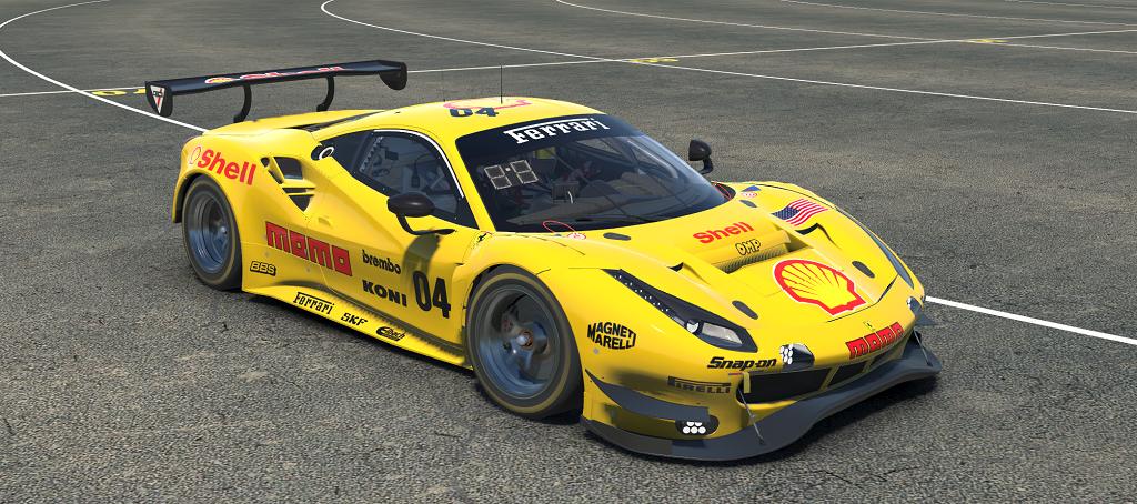 Preview of Shell - Momo Ferrari 488 Evo by Bruce Funderburg