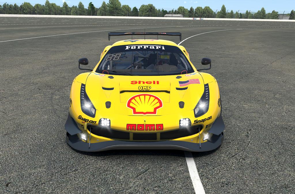 Preview of Shell - Momo Ferrari 488 Evo by Bruce Funderburg