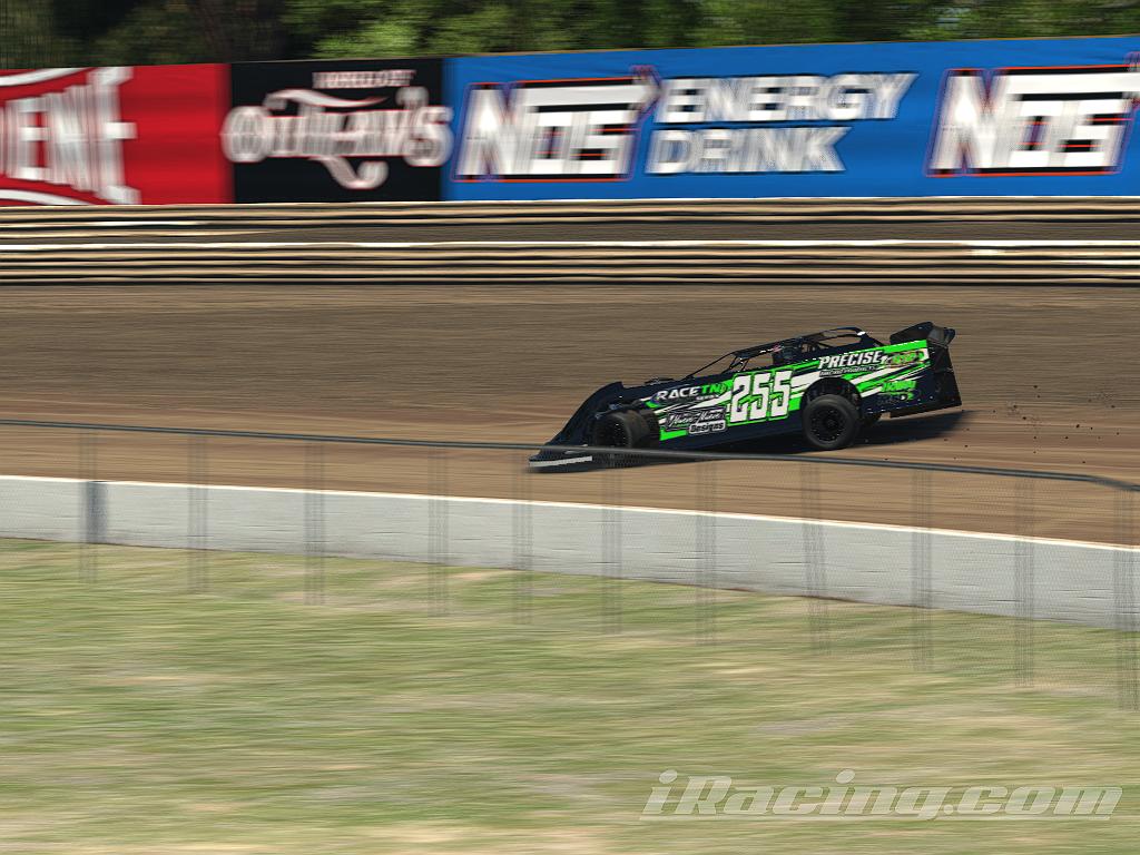 Preview of Ben Copeland 2022 neon green, white, and black super late model by Ben Copeland
