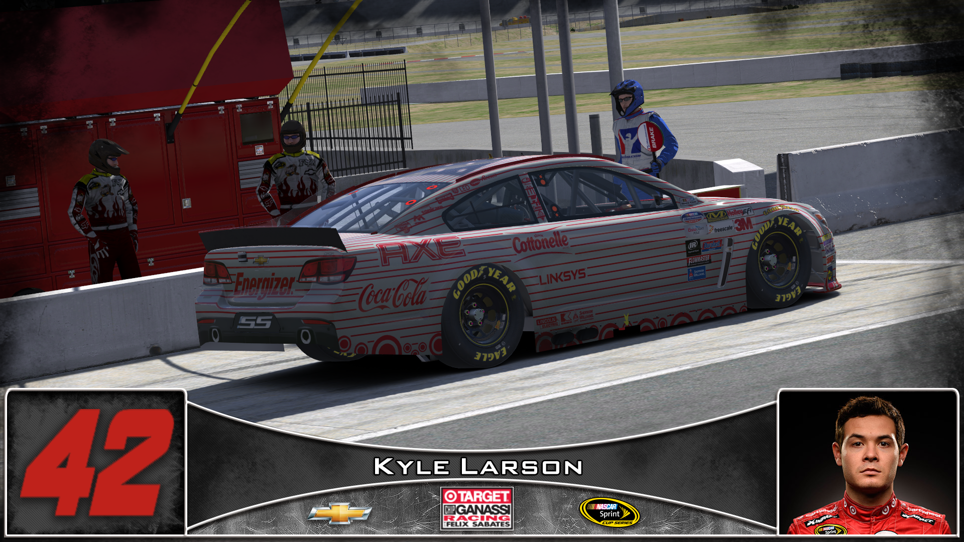 Preview of #42 Kyle Larson Plaid 2015 by Udo Washeim