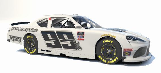 Preview of Triston Sikes #99x Toyota Xfinity by Triston Sikes