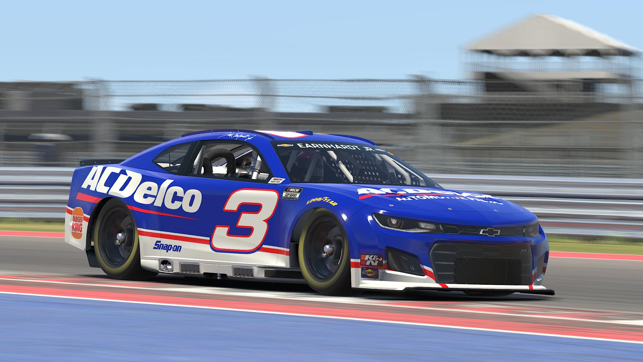 Preview of AC Delco Throwback Dale Jr. Camaro Custom #3 by Blaine Sparling
