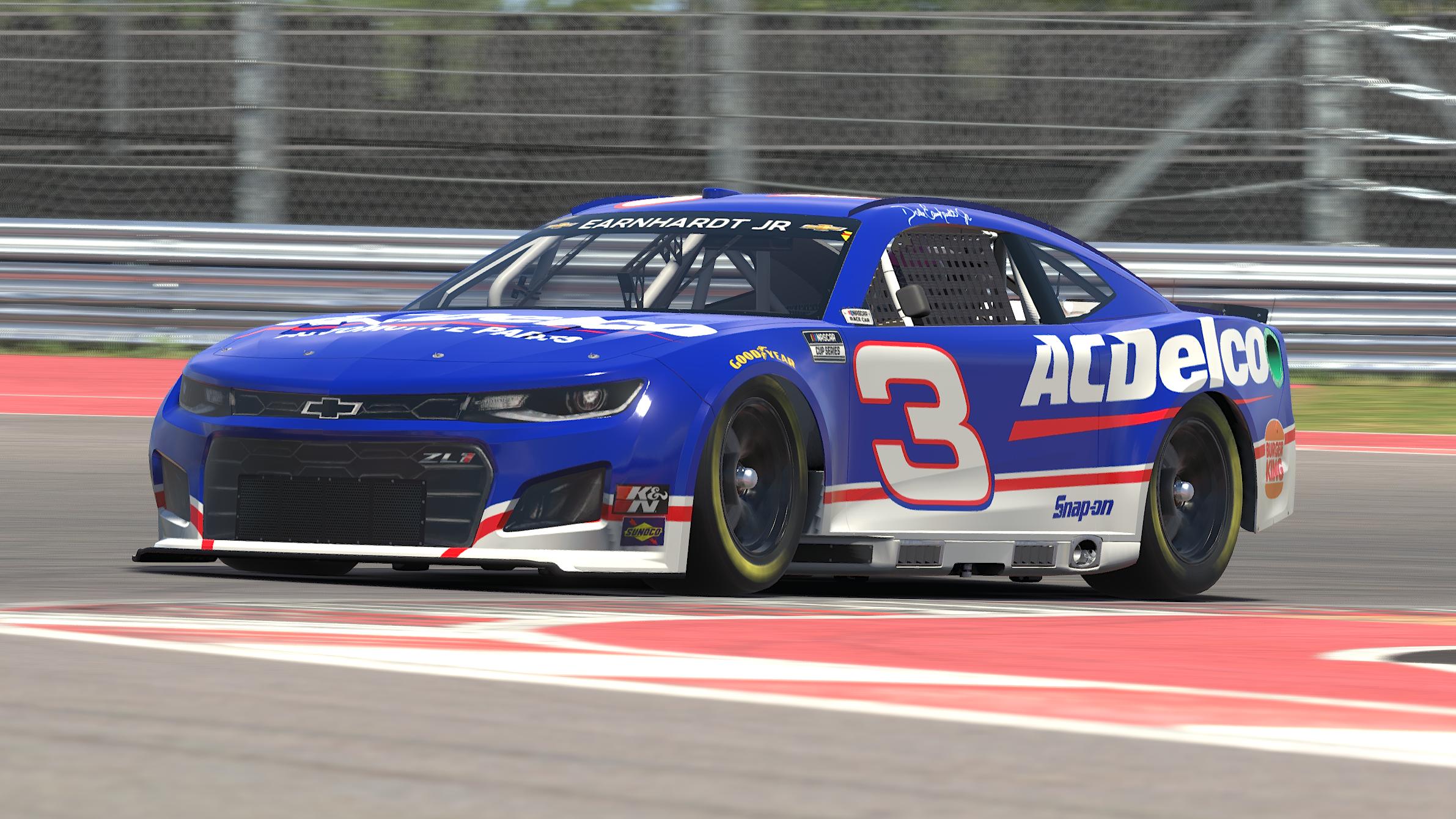 Preview of AC Delco Throwback Dale Jr. Camaro Custom #3 by Blaine Sparling
