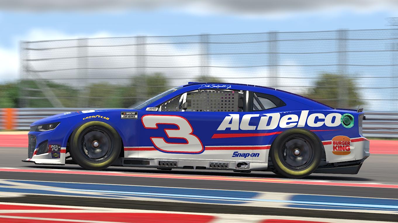 Preview of AC Delco Throwback Dale Jr. Camaro Custom #3 by Blaine Sparling