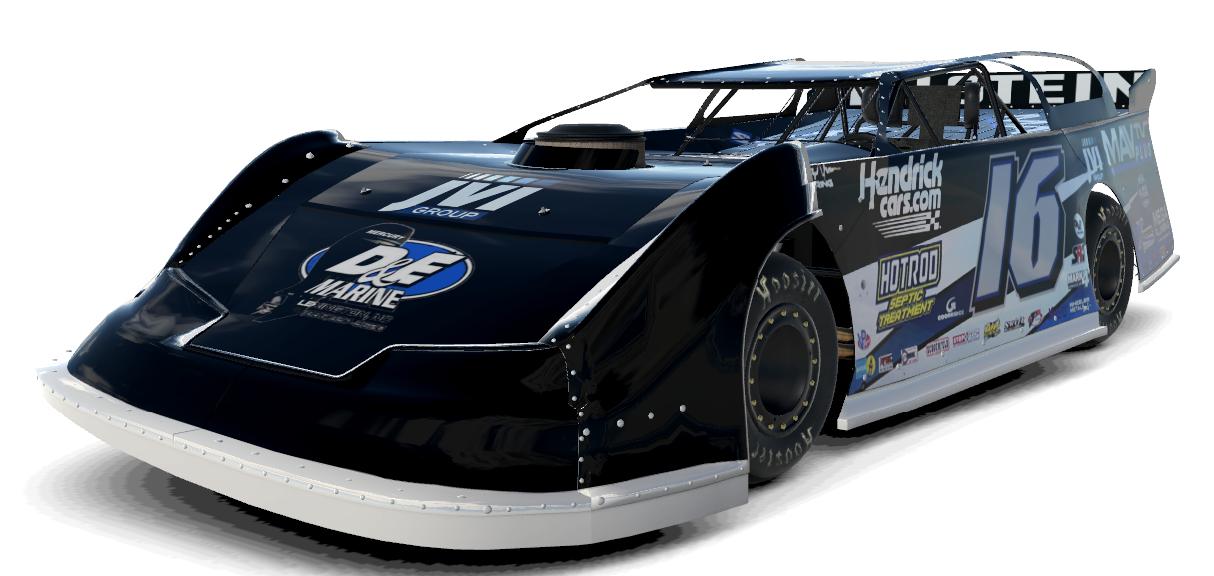 Preview of Chance Long - #16 - Dirt Late Models - Kyle Larson MAV TV PLUS Replica by Kenny Mitchell
