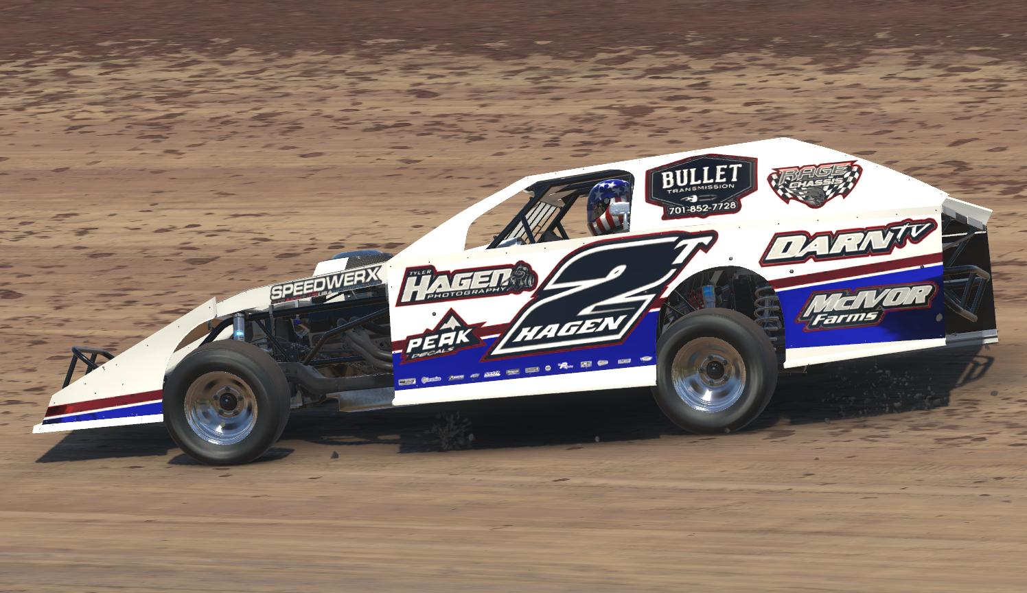 Tyler Hagen #2T - USA - UMP Modifieds by Tyler Hagen - Trading Paints