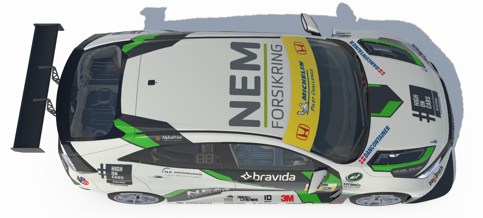 Preview of High On Cars Racing Kasper H. Jensen (Danish TCR Series) by Rolf H.