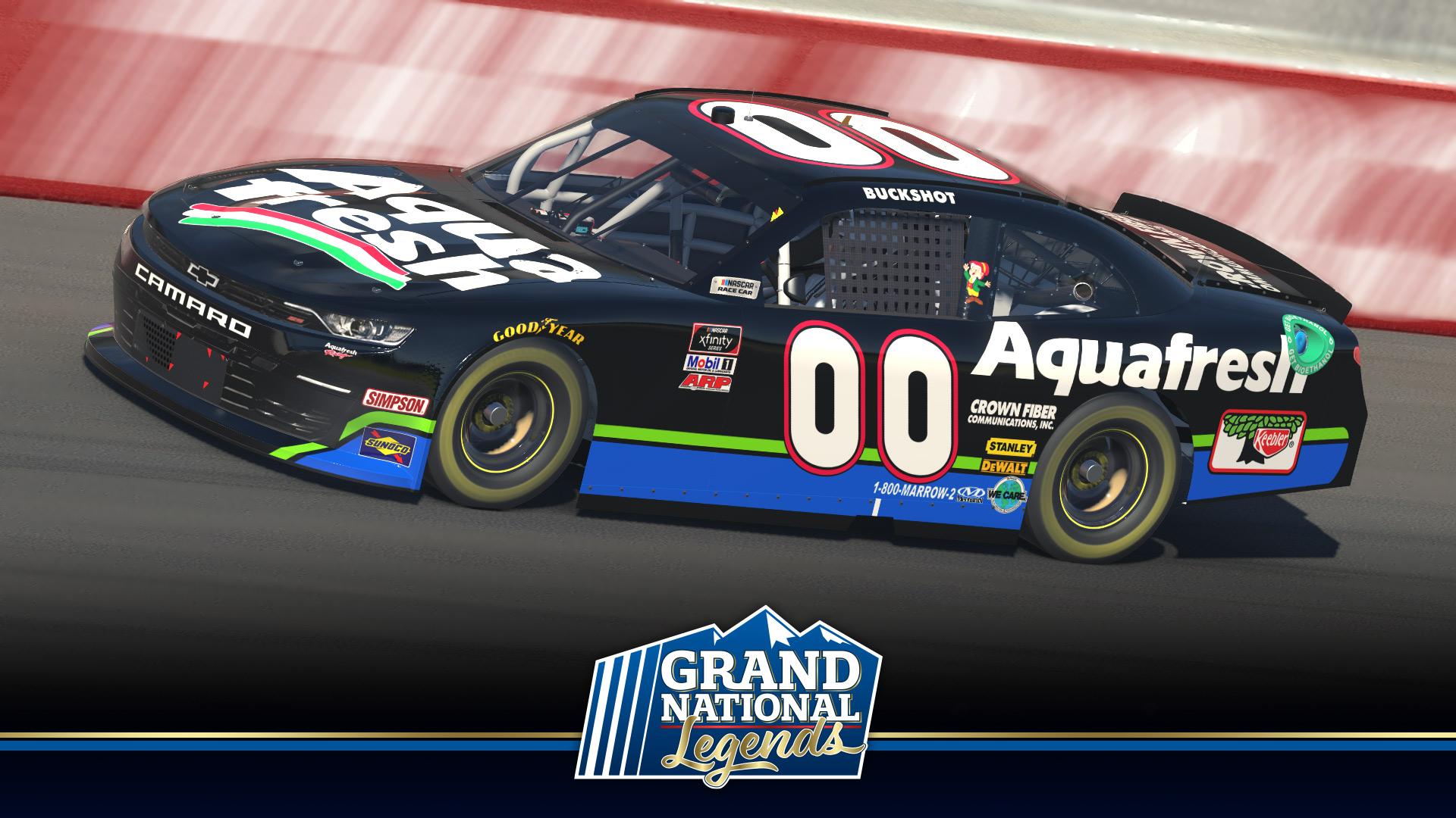 Preview of Buckshot Jones - 1997 - Aquafresh - Grand National Legends by Paul Newton