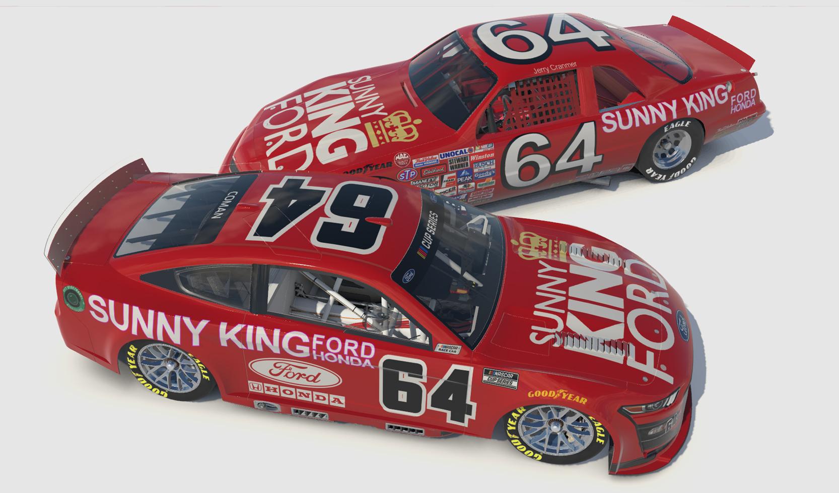 Preview of Nascar Mustang Next Gen Sunny King by Clyde Coman