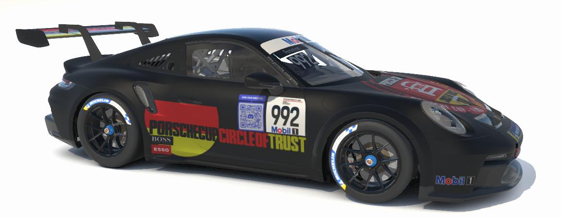 Preview of PCup Circle of Trust Livery V1.0 by Troy F.