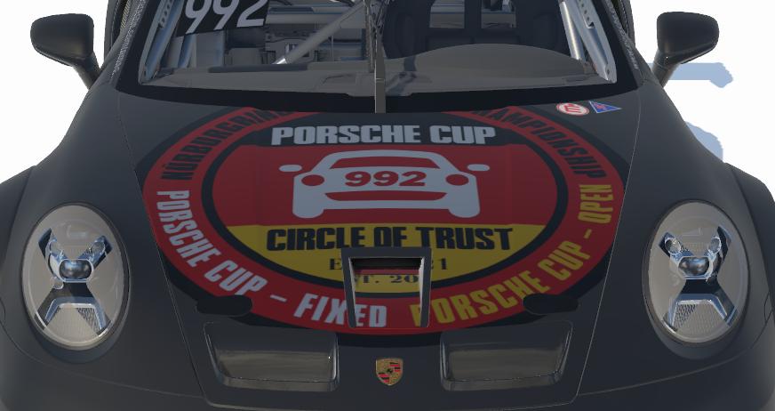 Preview of PCup Circle of Trust Livery V1.0 by Troy F.