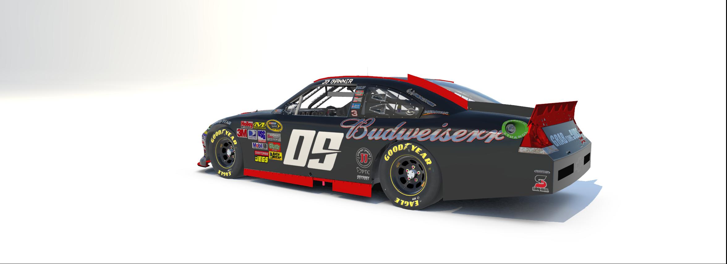Preview of 2009 COT Budweiser Flat Black and Chrome Spec(nonum) by JB Banner