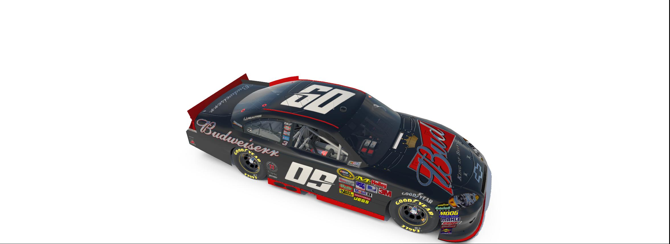 Preview of 2009 COT Budweiser Flat Black and Chrome Spec(nonum) by JB Banner