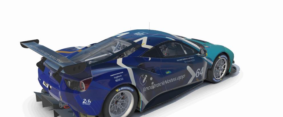 Preview of RacetrackNotes.app official launch livery by Aydincan Ataberk