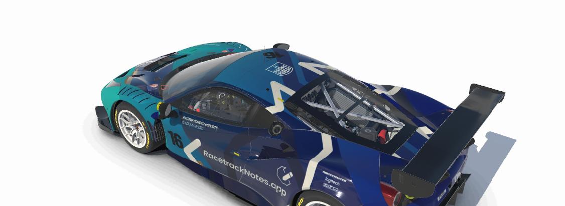 Preview of RacetrackNotes.app official launch livery by Aydincan Ataberk