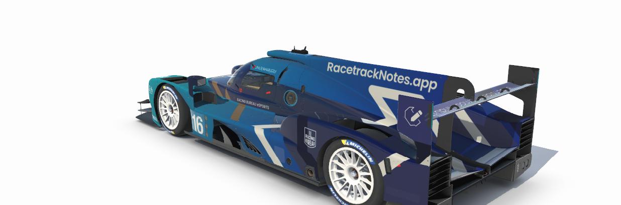 Preview of RacetrackNotes.app official launch livery by Aydincan Ataberk