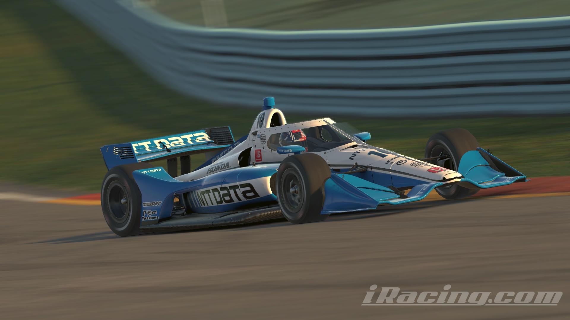 Alex Palou Indycar 2022 NTT Data Concept with Numbers by Patrick
