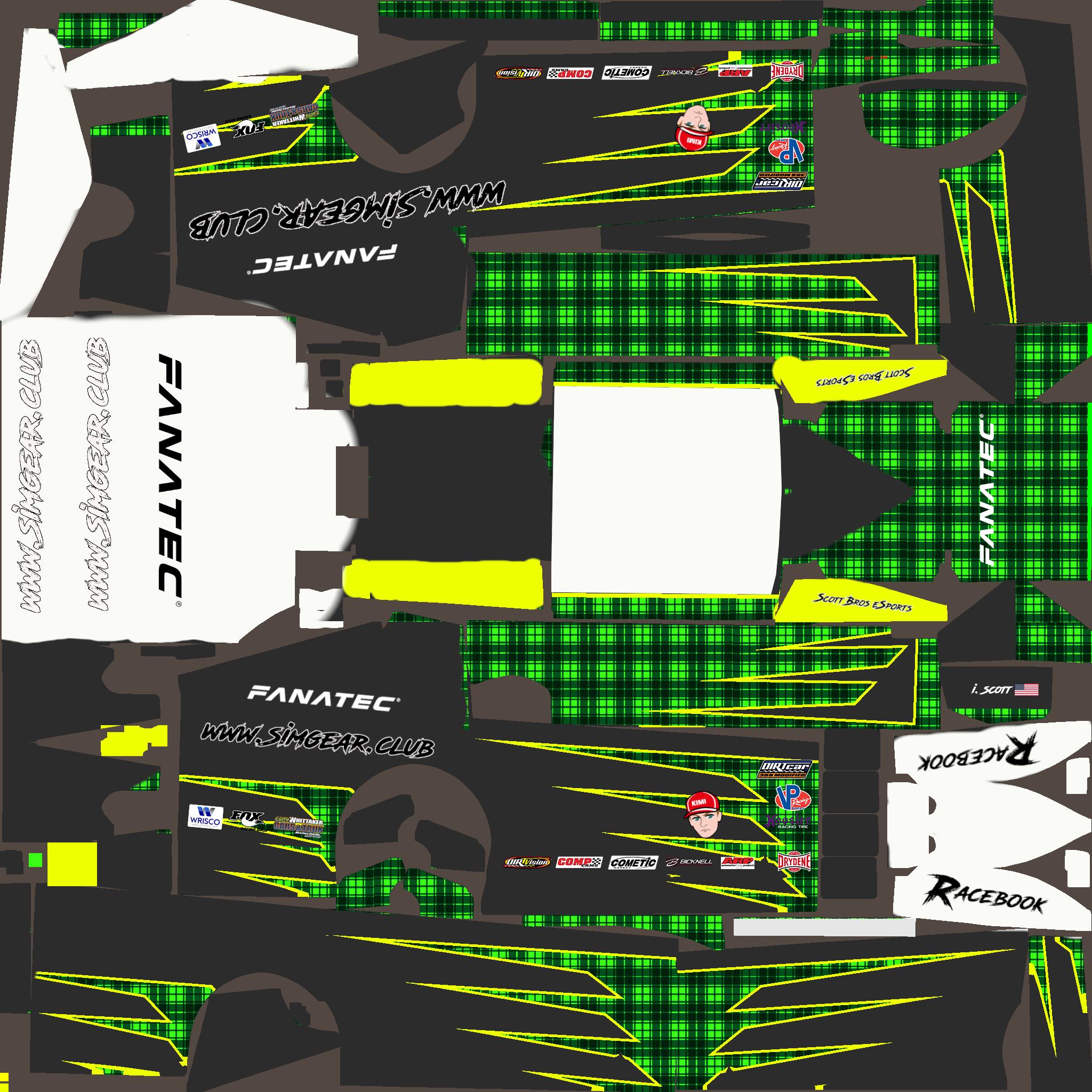 Preview of  SimGear.Club Dirt Modified 358 with name plate by Ian A Scott