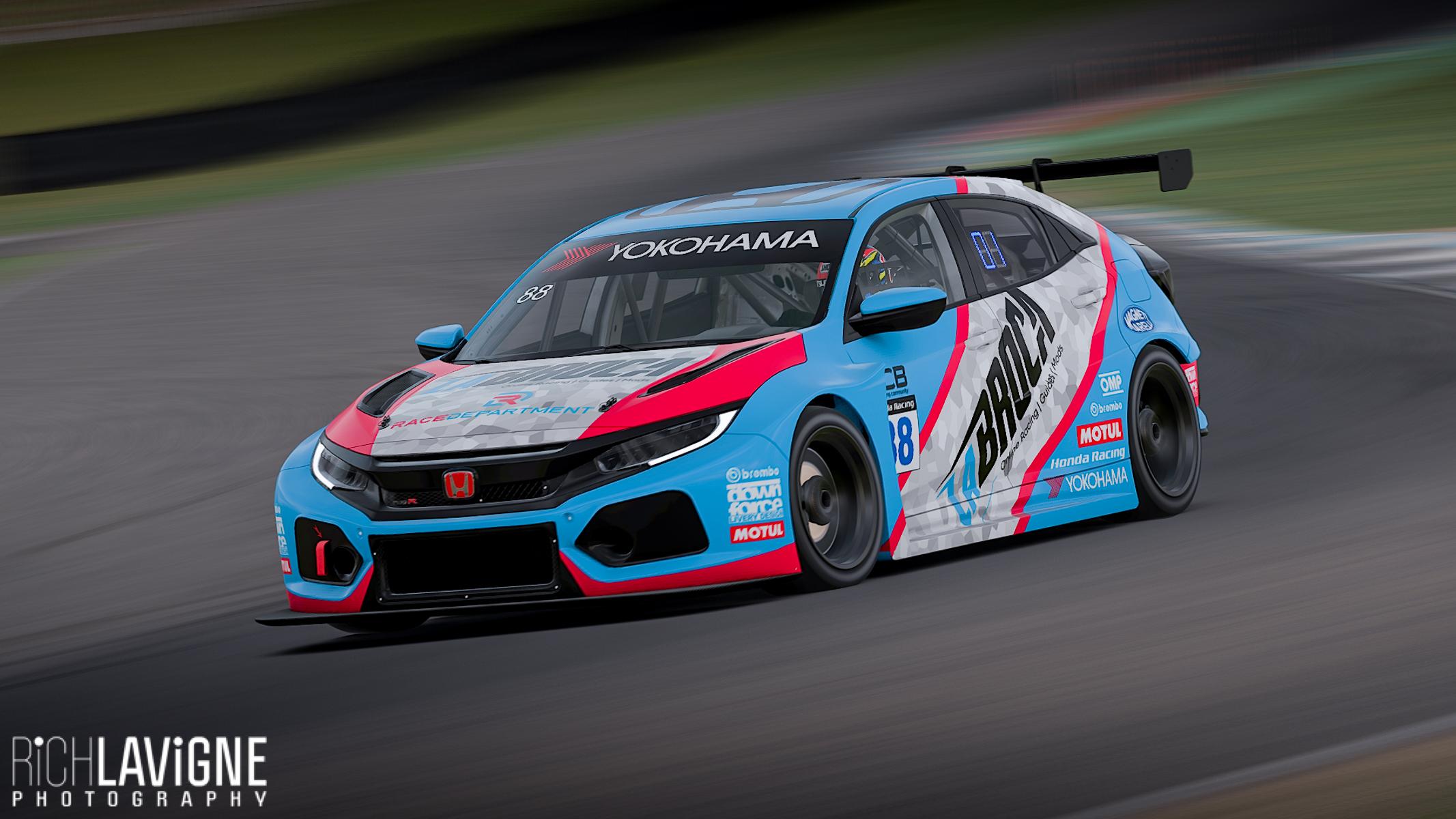 Preview of LaBroca Sim Racing Civic Type-R TCR by Richard Lavigne