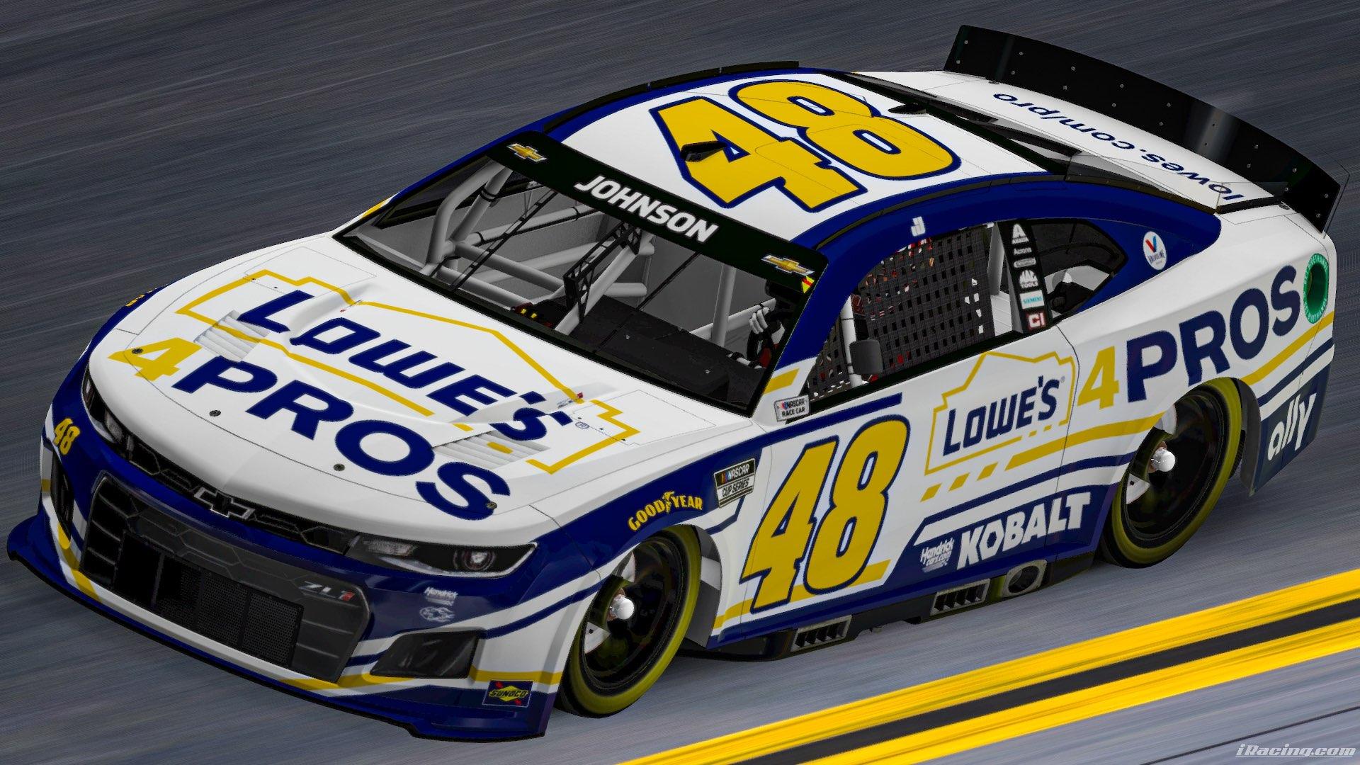 Preview of Jimmie Johnson Lowes4Pros Next Gen Camaro (w/o number) by Austin Doran