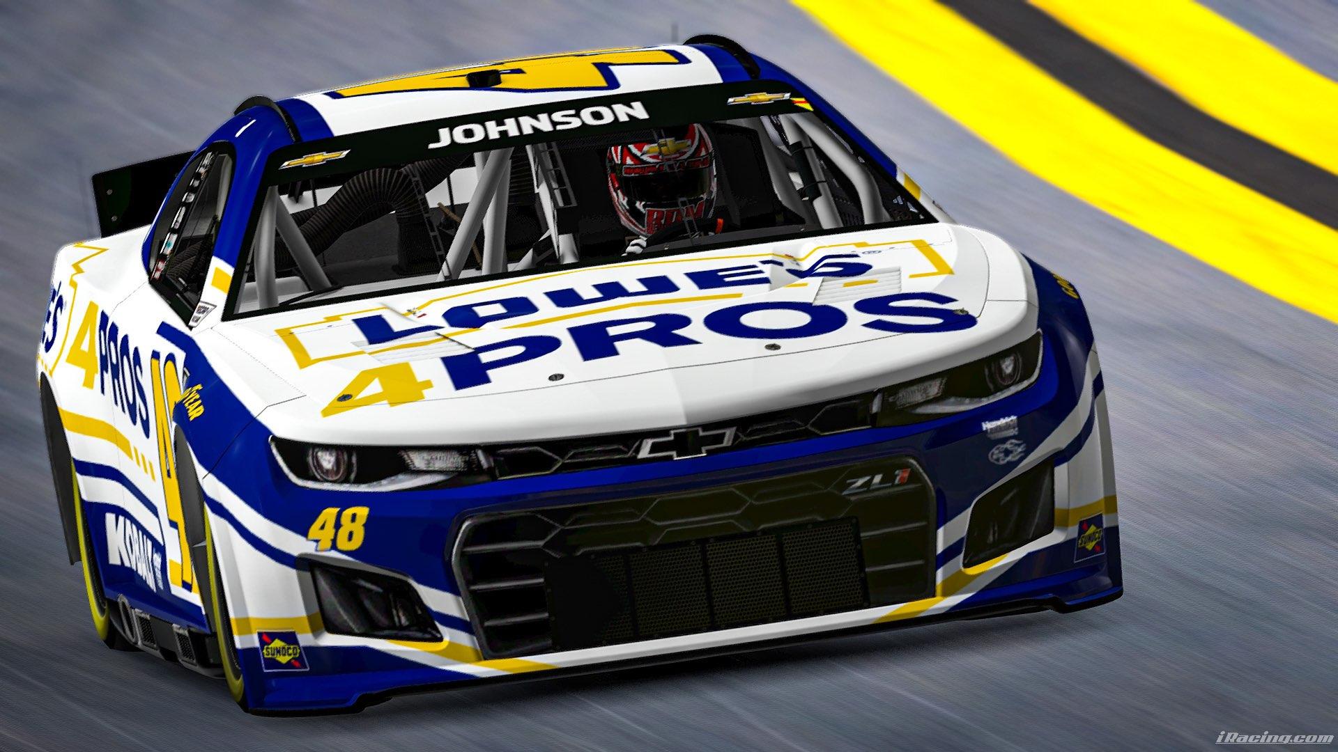 Preview of Jimmie Johnson Lowes4Pros Next Gen Camaro (w/o number) by Austin Doran