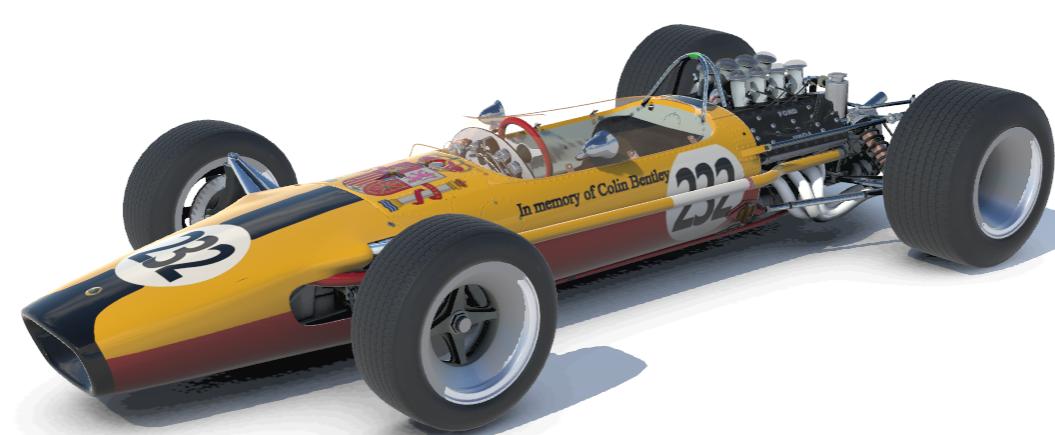 Preview of Spanish National colours tribute to Colin Bentley by Rowly W.