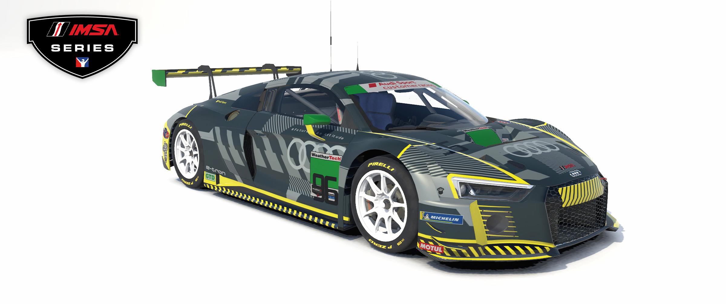 Preview of Hoonitron Audi R8 GT3 | Yellow IMSA by Alex Schmurtz